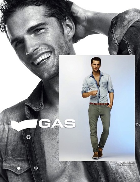 Gas apuesta por los total look denim en su campaña Primavera-Verano 2012
