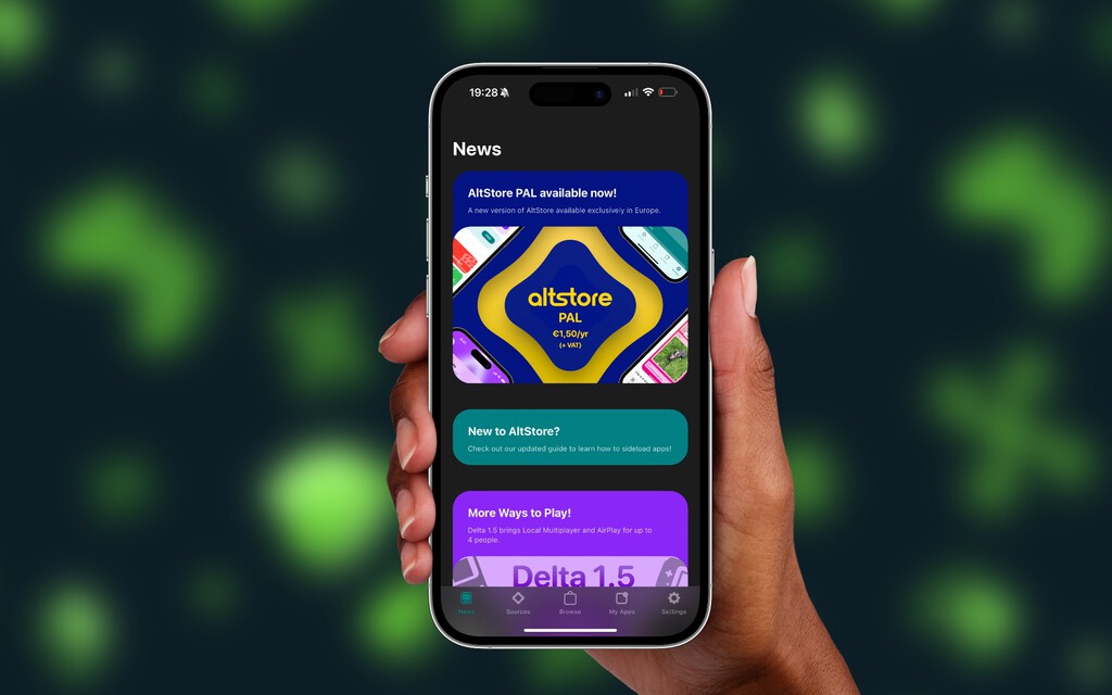 Ya está aquí la primera tienda alternativa para iOS. Se llama AltStore PAL y así puedes probarla 