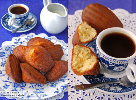Receta de madeleines de lavanda