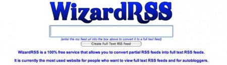 WizardRSS: cómo convertir un feed de RSS "parcial" en uno entero