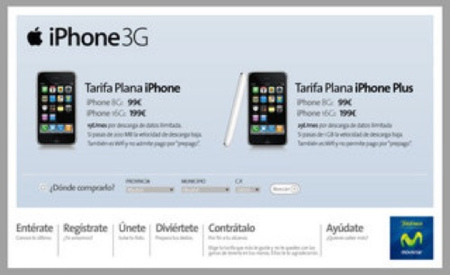 Casi oficial: posibles planes de precios del iPhone 3G en España