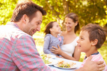 comida en familia