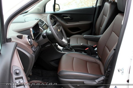 Chevrolet Trax 2013, vista interior