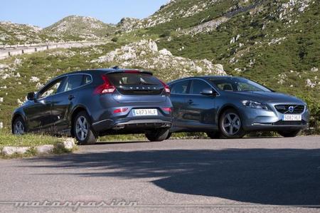 Volvo V40, presentación y prueba en Asturias