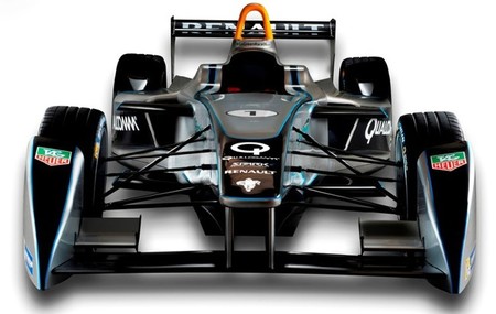 El nuevo monoplaza de Fórmula E, Spark-Renault SRT-01_E, se ha presentado en Frankfurt