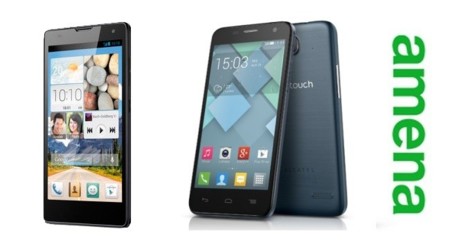 Precios Orange Yumo y Alcatel One Touch Idol Mini con Amena