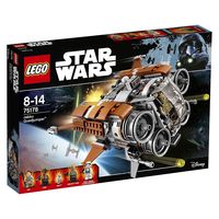 Por 49,99 euros tenemos el set de Lego Star Wars Quadjumper de Jakku en Amazon 