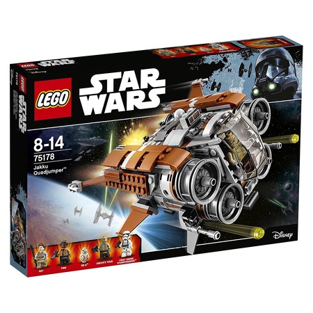Por 49,99 euros tenemos el set de Lego Star Wars Quadjumper de Jakku en Amazon
