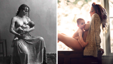 Dos preciosas fotos de lactancia con mucho mensaje que Facebook ya no censura