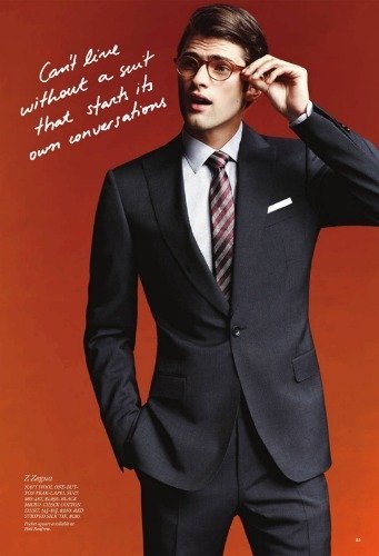Sean O'Pry en la campaña Primavera-Verano 2011 de Holt Renfrew