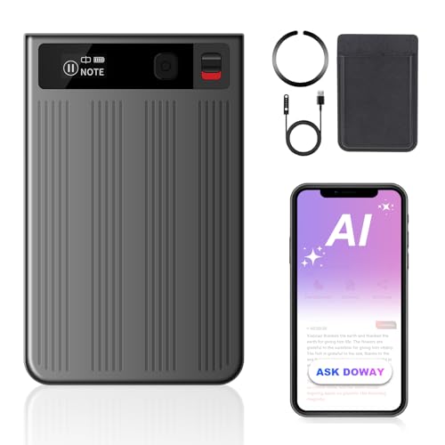 Grabador de Voz IA Qoosea, 64GB con Transcripción ChatGPT-4.0 y Mapa Mental