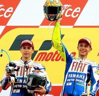 Jorge Lorenzo, el peor compañero de Valentino Rossi