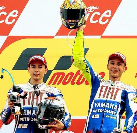 Jorge Lorenzo, el peor compañero de Valentino Rossi