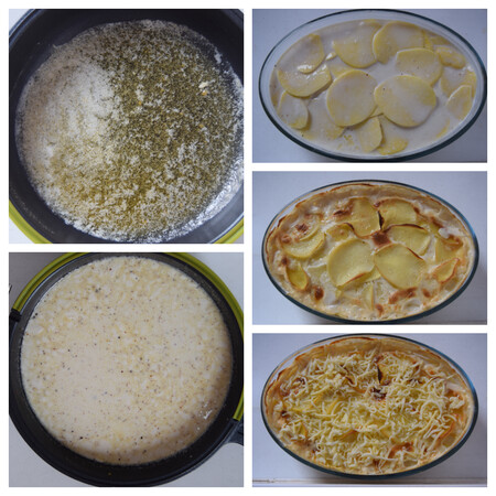 Papas gratinadas paso a paso