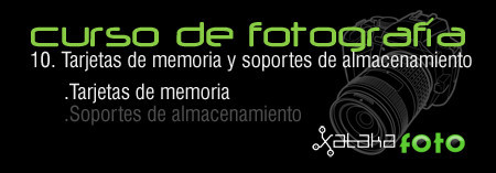 Curso de fotografía: 10. Tarjetas de memoria y soportes de almacenamiento