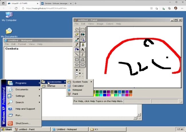 Windows Xp En El Navegador