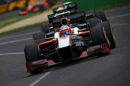 HRT borrón y a mirar al Gran Premio de Malasia