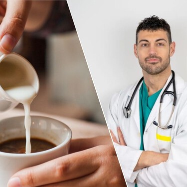 José Abellán, cardiólogo: "Si tomas leche solo con un chorrito de café, los beneficios del café se pueden anular hasta en un 95%"