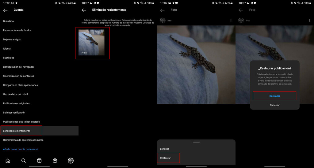 Como Recuperar Fotos Publicadas En Instagram