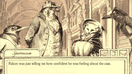 Fiscal Aviary, un Phoenix Wright protagonizado por pájaros que llega a Steam