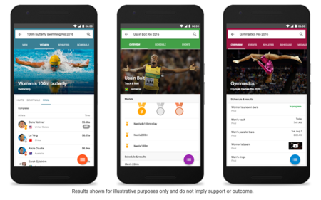 Google estrena novedades relacionadas con los Juegos Olímpicos en Search, YouTube y Maps