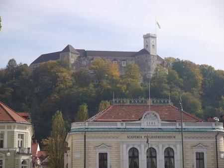 El Castillo de Ljubljana, Eslovenia 
