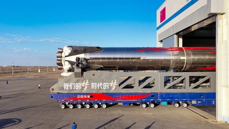 Landspace Cohete Propulsor Transporte
