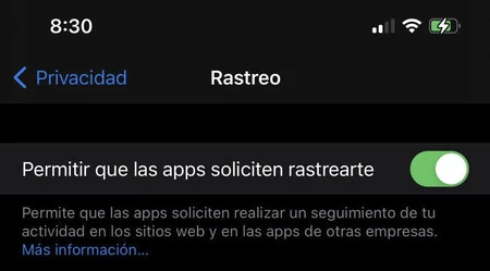 rastreo ios applications