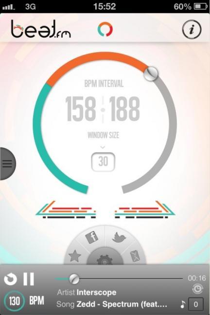 Beat fm: controla el ritmo de tu carrera desde tu smartphone