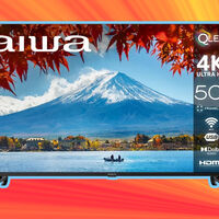 AIWA ya no solo hace bocinas, también tiene una pantalla 4K QLED con calidad sorprendente y no cuesta ni 5,000 pesos 
