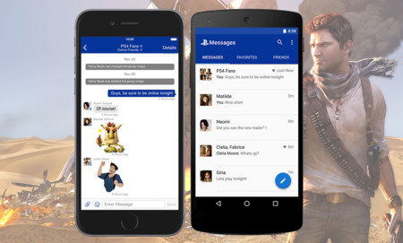 Sony lanza PlayStation Messages, su propia app de mensajería instantánea