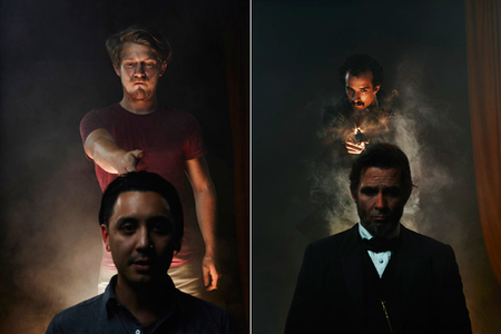 Tras las cortinas de la foto fija de 'Killing Lincoln', con Joey L y National Geographic