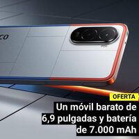 Ahora cuesta menos de 99 euros este móvil Xiaomi con pantalla grande, batería de 7.000 mAh y Dolby Atmos