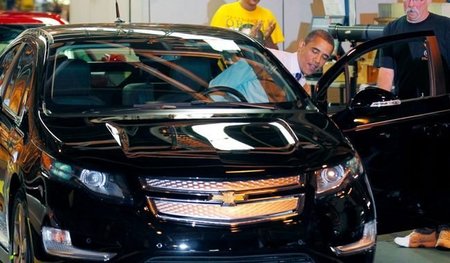 Obama Chevrolet Volt 10