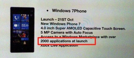 ¿Tendremos Windows Phone 7 el 21 de octubre de la mano de Samsung?