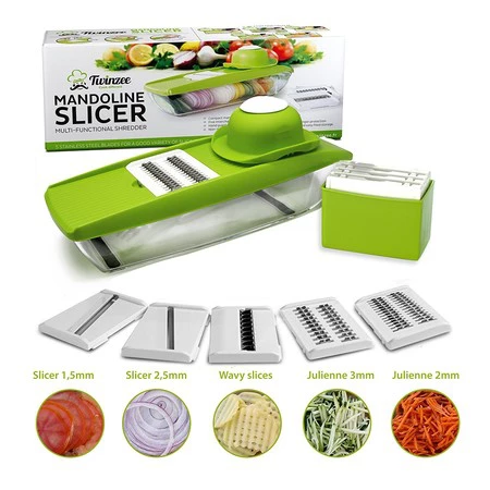 Oferta Flash en la mandolina 5 en 1 de Twinzee: hasta medianoche cuesta 14,90 euros en Amazon 