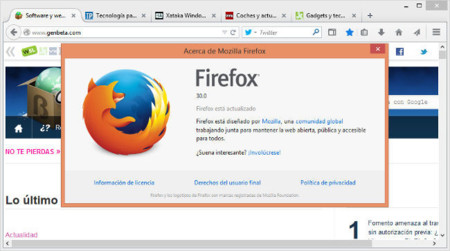 Firefox 30, en los pequeños detalles está la diferencia