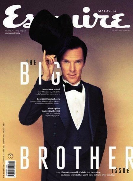 Benedict Cumberbatch, sólo tú luces la chistera como un <em>gentleman</em>