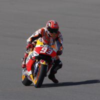 Marc Márquez y las Honda al frente en la sesión del viernes