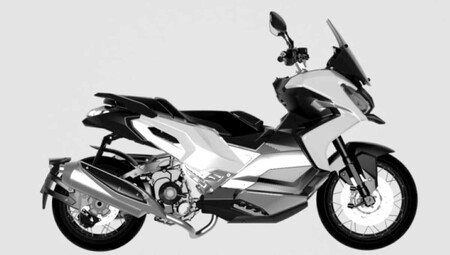 Peugeot Scooter Aventuracazado En Render 001