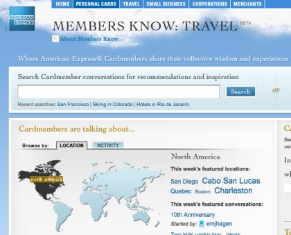 Members Know, la red social de American Express