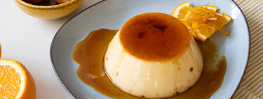 Flan de naranja: receta casera fácil con un toque cítrico