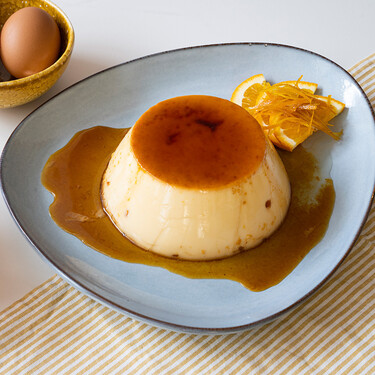Flan de naranja: receta casera fácil con un toque cítrico