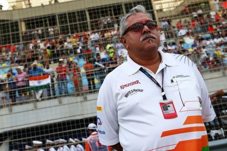 Vijay Mallya, dueño de la escudería Sahara Force India, detenido en Londres