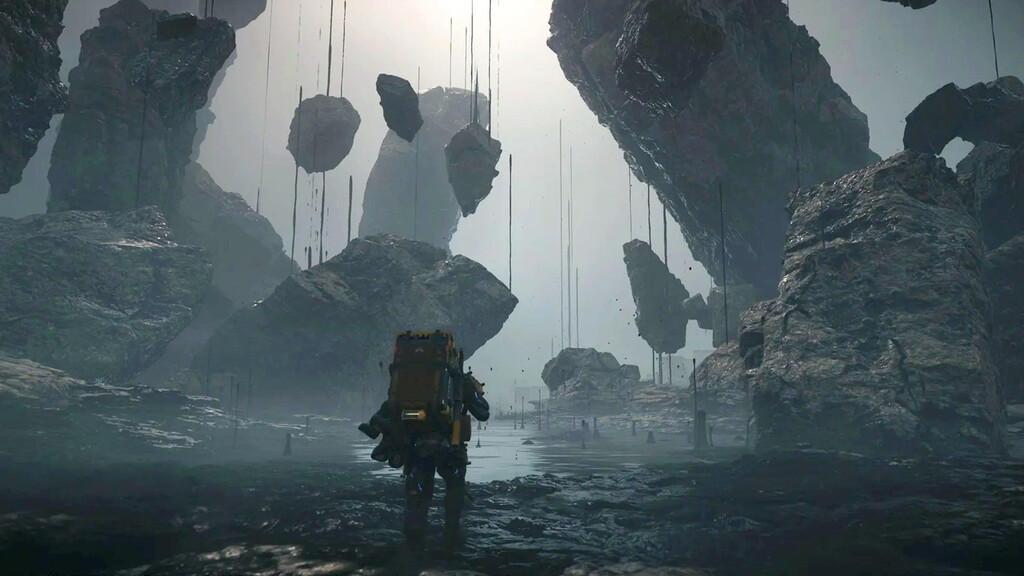 Un jugador de Death Stranding 2 ha encontrado una cosa extrañísima: los basureros enviados por Kojima Un jugador de Death Stranding 2 ha encontrado una cosa extrañísima: los basureros enviados por Kojima