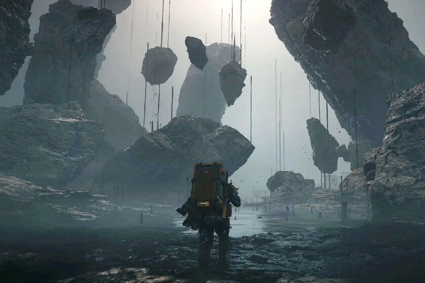 Un jugador de Death Stranding 2 ha encontrado una cosa extrañísima: los basureros enviados por Kojima