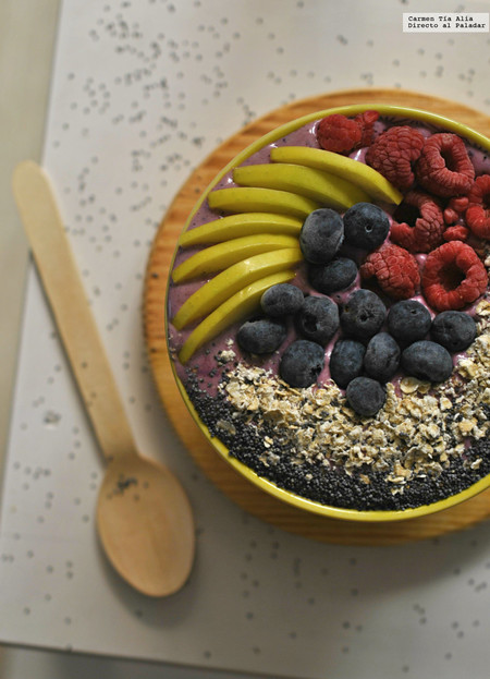 Cómo hacer açaí bowl, el desayuno más saludable (con vídeo receta)