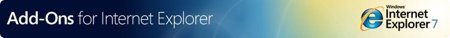 Add-Ons para Internet Explorer 7