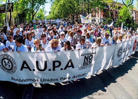 Manifestación aupa 16 abril 2023.