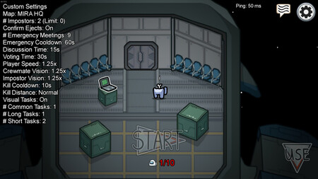 Lista de skins para Among Us